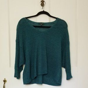 Eileen Fisher Organic Linen Raglan Sleeve Top